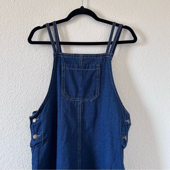 M Jeans Women’s Skirt Overall Medium Blue cottage Core Western Coastal Rodeo - Picture 3 of 10